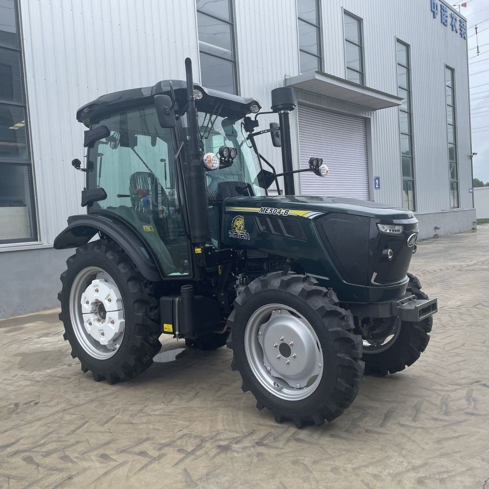 80hp 4wd Farm Grass Cutter Mini Tractors with Optional Air-conditioned Cab and Awning