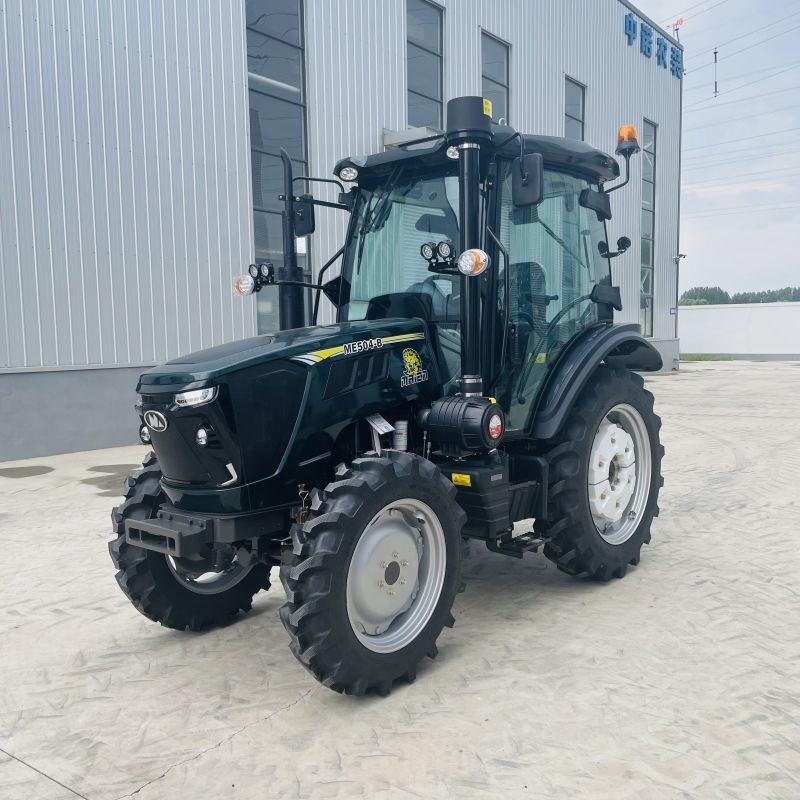 80hp 4wd Farm Grass Cutter Mini Tractors with Optional Air-conditioned Cab and Awning