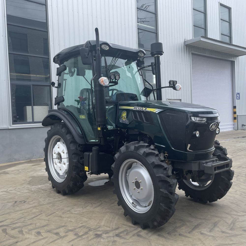 Agriculture Machinery Wheeled Tractor Small Agricultural Mini Tractor Trailer for Sale