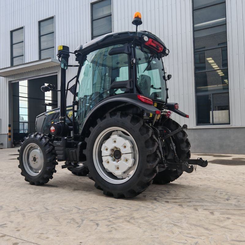 Agriculture Machinery Wheeled Tractor Small Agricultural Mini Tractor Trailer for Sale