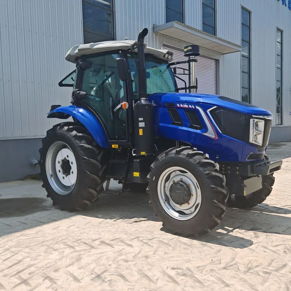 140HP Cabin Tractor with AC - 4WD Agricultural Farm Tractor, 16+8 Gear Transmission