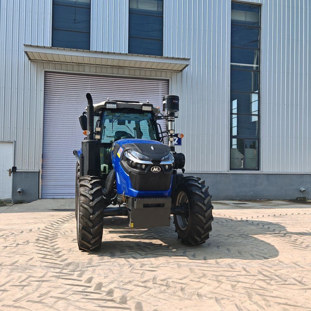Top-Rated 200-300 HP Agriculture Farm Tractor Large Heavy 4WD Machine With Powerful Trailer