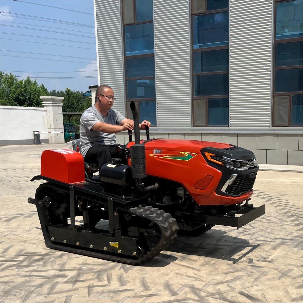4WD Multifunctional Crawler Tractor New Mini Tractor with Long Service Life Engine Gear Core Components
