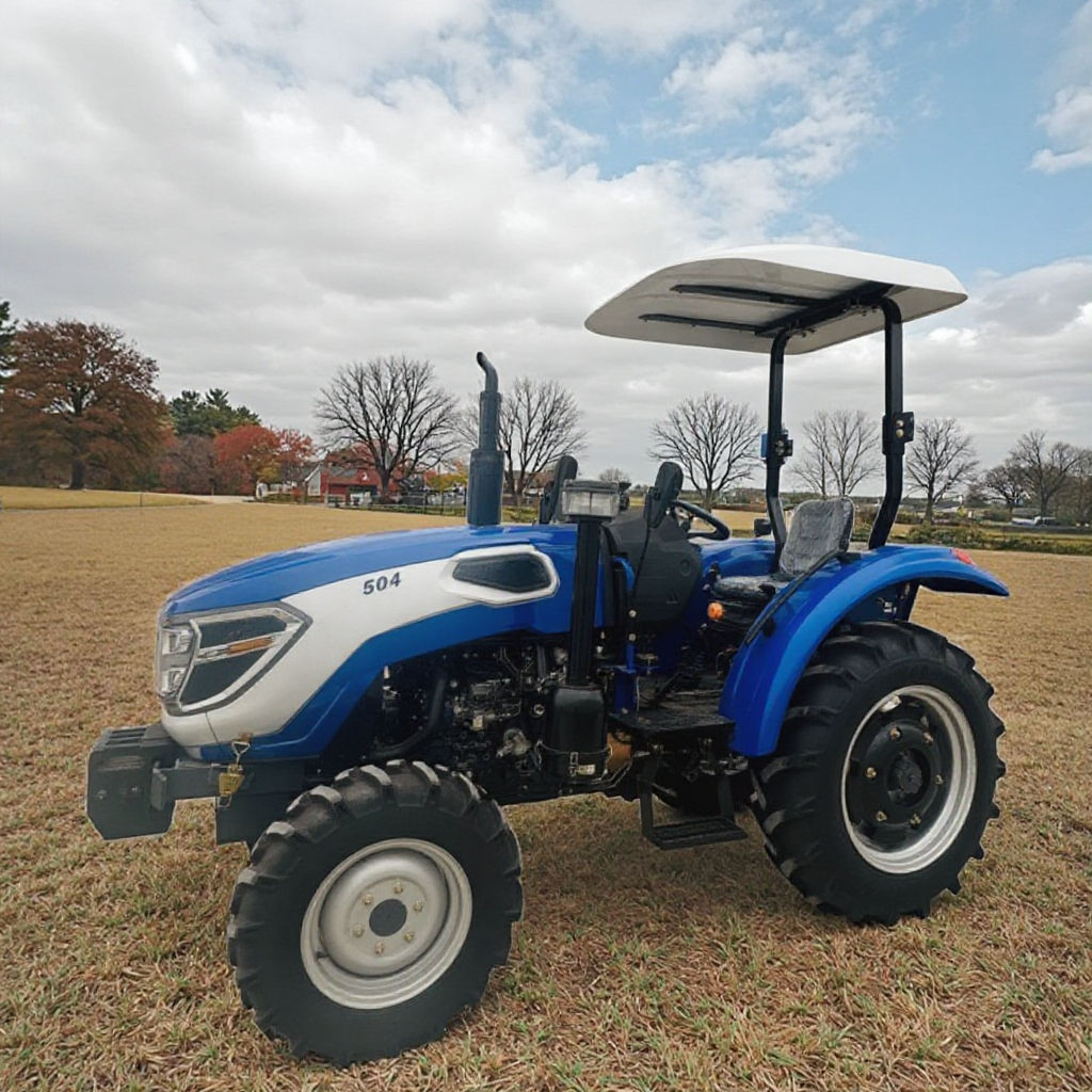 Affordable 50HP Tractor with Canopy - Ideal for Hot Climates in South America