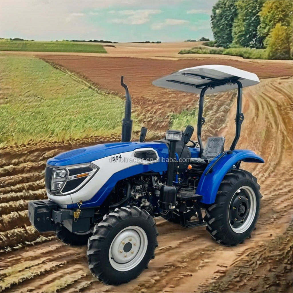 Affordable 50HP Tractor with Canopy - Ideal for Hot Climates in South America
