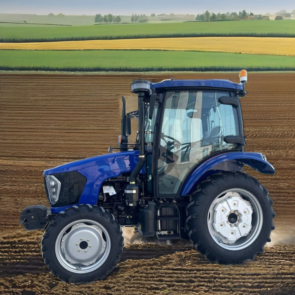 Multifunctional 60 HP Compact Farm Tractor Small Mini 4x4 Agricultural Machinery