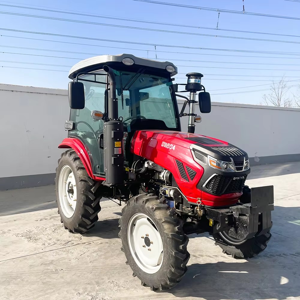 60hp Agricultural Wheel Tractor with 4WD Used Farm Tractor Featuring Core Motor and Pump Components