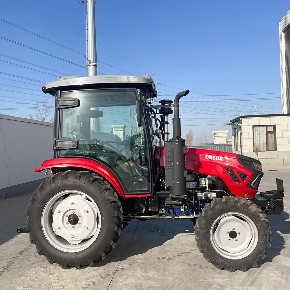 60hp Agricultural Wheel Tractor with 4WD Used Farm Tractor Featuring Core Motor and Pump Components