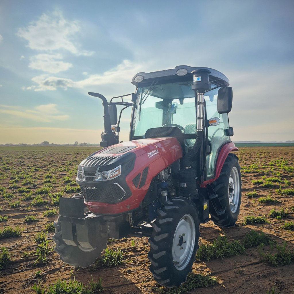 Suitable for Small and Medium Farms/ranches With Three-point Hitch and Cab Suitable for Farmland 60 HP Agricultural Tractor