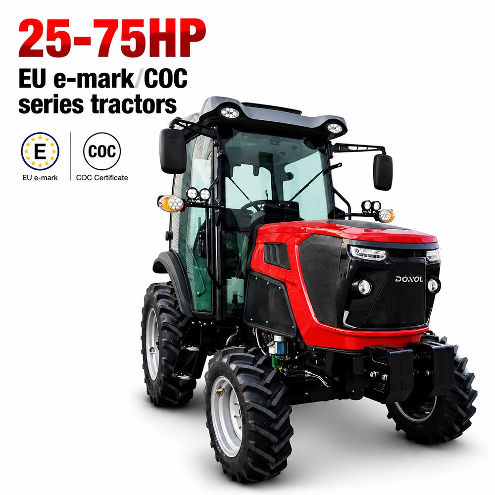 25–75HP EU e-Mark/COC Series Tractors