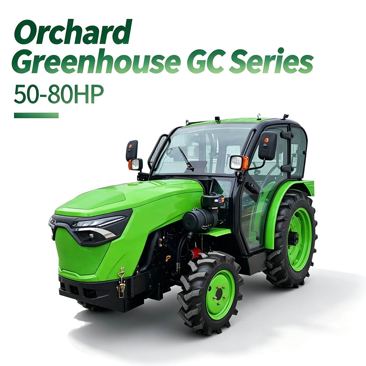 DONOL 50–80HP Greenhouse GC Tractor